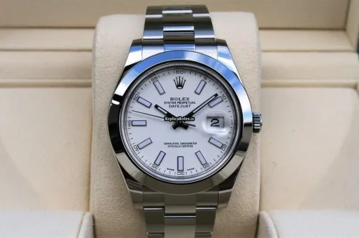 Remarkable Replica Rolex Datejust II 116300 Automatic Movement 41mm Steel Case Mens/unisex Watch - Image 5