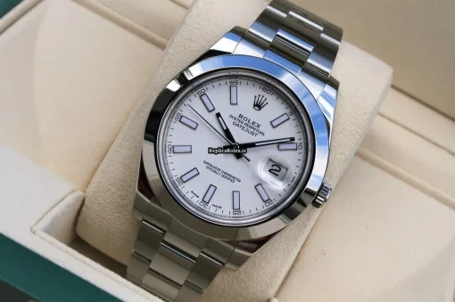 Remarkable Replica Rolex Datejust II 116300 Automatic Movement 41mm Steel Case Mens/unisex Watch - Image 6