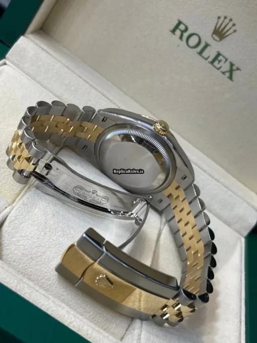 Excellent Fake Rolex Datejust 126233 Caliber 3235 Automatic Movement 36mm Gold/steel Case Mens/unisex Watch - Image 4