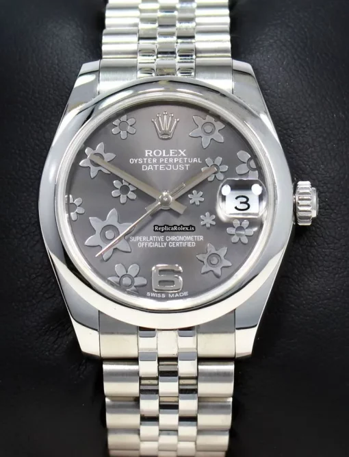 Fabulous Fake Rolex Lady-datejust 178240 Caliber 2235 Automatic Movement 31mm Steel Case Womens Watch - Image 2