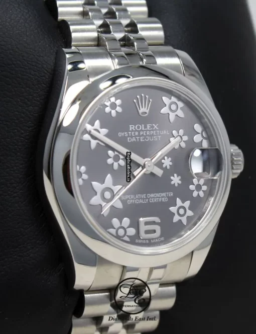 Fabulous Fake Rolex Lady-datejust 178240 Caliber 2235 Automatic Movement 31mm Steel Case Womens Watch - Image 4