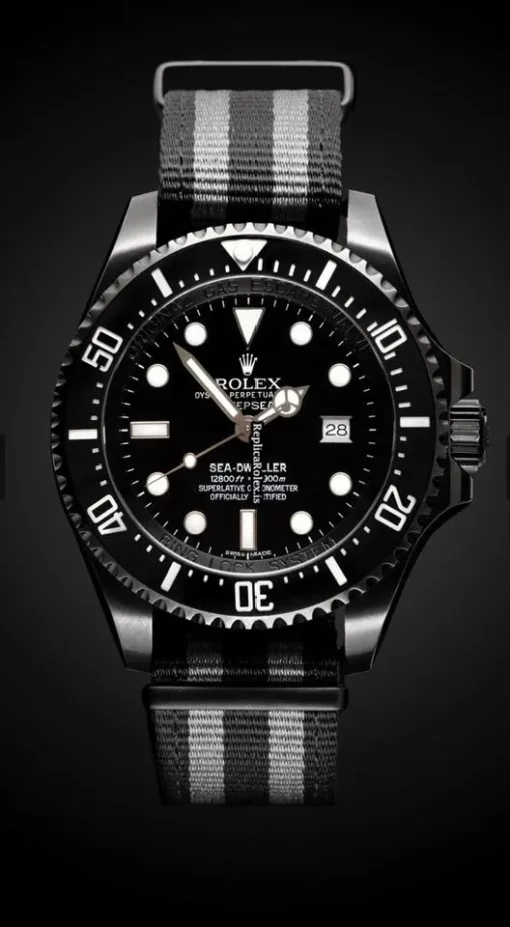 Fine Replica Rolex Sea-dweller Deepsea 116660 Caliber 3135 Automatic Movement 44mm Steel Case Mens/unisex Watch