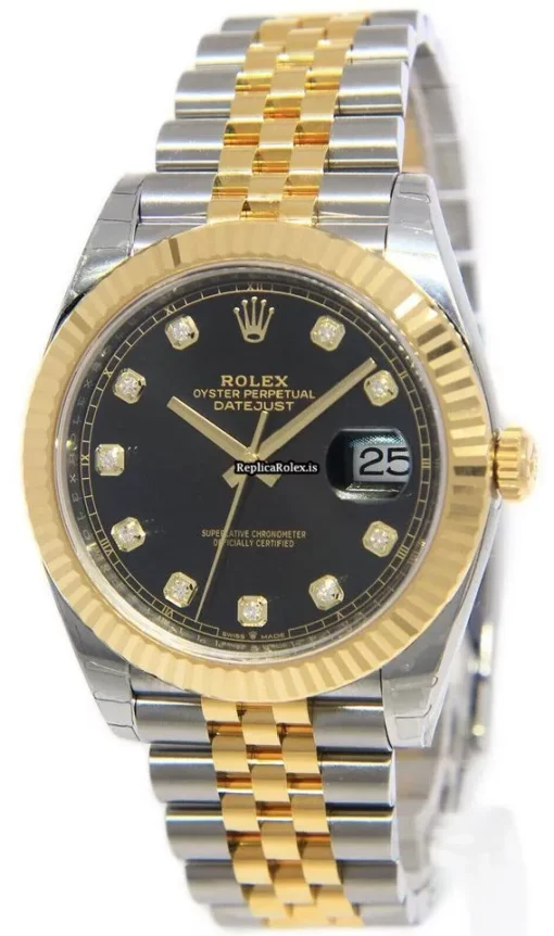Superior Replica Rolex Datejust 126333 Automatic Movement 41mm Steel Case Watch - Image 3