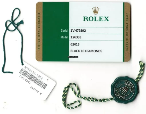 Superior Replica Rolex Datejust 126333 Automatic Movement 41mm Steel Case Watch - Image 4