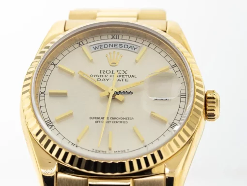Ideal Fakes Rolex Day-date 36 18238 Caliber 3155 Automatic Movement 36mm Yellow Gold Case Mens/unisex Watch - Image 6