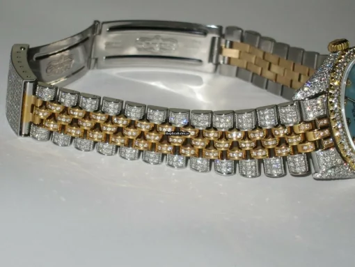 Defect Copy Rolex Datejust Self Winding Automatic 36mm Gold/steel Case Mens/unisex Watch - Image 6