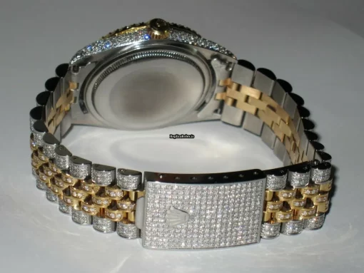 Defect Copy Rolex Datejust Self Winding Automatic 36mm Gold/steel Case Mens/unisex Watch - Image 8