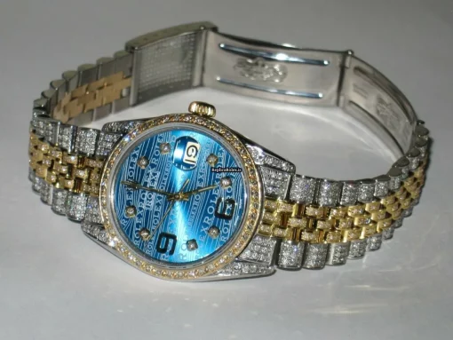 Great Replica Rolex Datejust Self Winding Automatic 36mm Gold/steel Case Mens/unisex Watch - Image 5