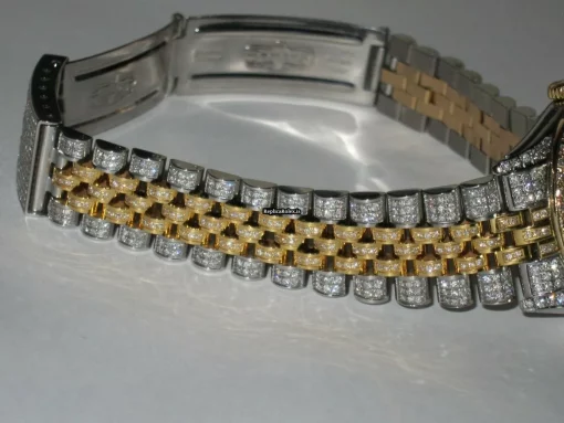 Great Replica Rolex Datejust Self Winding Automatic 36mm Gold/steel Case Mens/unisex Watch - Image 6