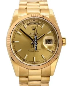 Cool Replicas Rolex Day-date 36 118238 Automatic Movement 36mm Yellow Gold Case Watch