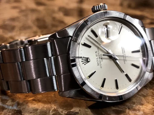 High Quality Knockoff Rolex Oyster Perpetual Date 1501 Caliber 1570 Automatic Movement 34x42mm Steel Case Mens/unisex Watch - Image 2