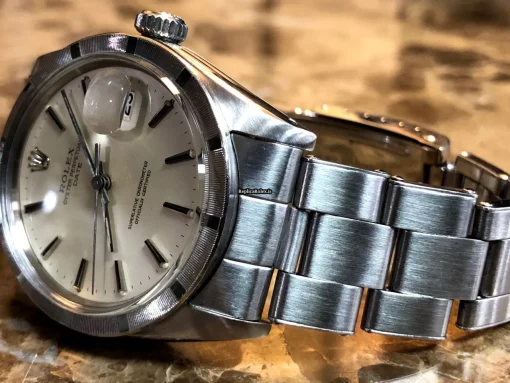 High Quality Knockoff Rolex Oyster Perpetual Date 1501 Caliber 1570 Automatic Movement 34x42mm Steel Case Mens/unisex Watch - Image 3