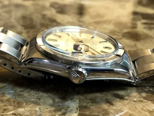 High Quality Knockoff Rolex Oyster Perpetual Date 1501 Caliber 1570 Automatic Movement 34x42mm Steel Case Mens/unisex Watch - Image 7