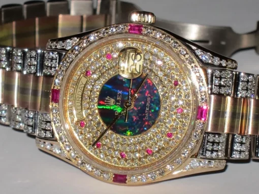 Incredible Fake Rolex Day-date Self Winding Automatic 36mm Yellow Gold Case Mens/unisex Watch