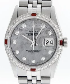 Ideal Fake Rolex Datejust Caliber 3035 Automatic Movement 36mm Steel Case Mens/unisex Watch