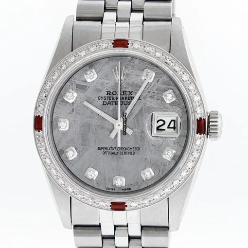 Ideal Fake Rolex Datejust Caliber 3035 Automatic Movement 36mm Steel Case Mens/unisex Watch