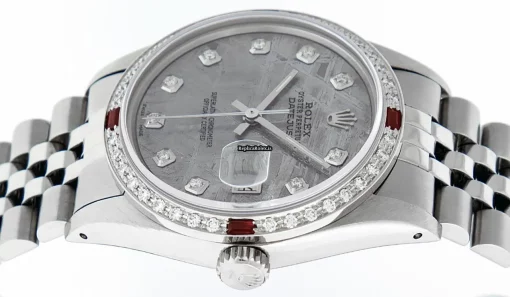 Ideal Fake Rolex Datejust Caliber 3035 Automatic Movement 36mm Steel Case Mens/unisex Watch - Image 12