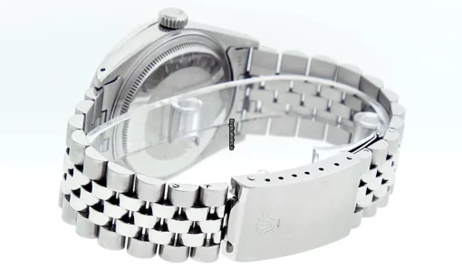 Ideal Fake Rolex Datejust Caliber 3035 Automatic Movement 36mm Steel Case Mens/unisex Watch - Image 8