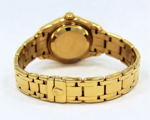 Incredible Replica Rolex Lady-datejust Pearlmaster 69298 Automatic Movement 29mm Yellow Gold Case Womens Watch - Image 11