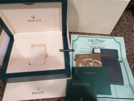 Incredible Replica Rolex Lady-datejust 179179 Caliber 2235 Automatic Movement 26mm White Gold Case Womens Watch - Image 9
