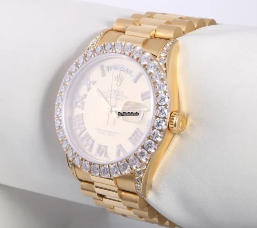 Special Replica Rolex Day-date 36 18038 Automatic Movement 36mm Yellow Gold Case Mens/unisex Watch - Image 3