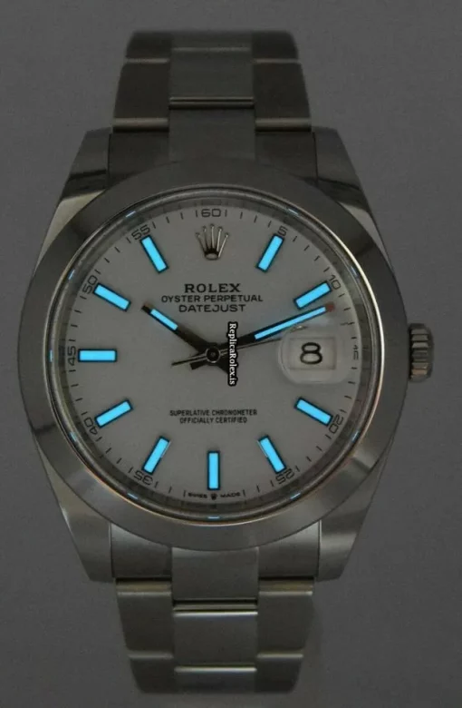 Special Copies Rolex Datejust 126300 Automatic Movement 41mm Steel Case Watch - Image 8