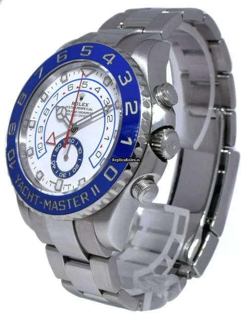 Discount Fake Rolex Yacht-master II 116680 Automatic Movement 44mm Steel Case Mens/unisex Watch - Image 10