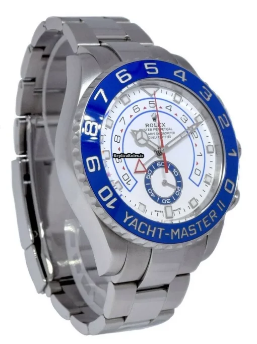 Discount Fake Rolex Yacht-master II 116680 Automatic Movement 44mm Steel Case Mens/unisex Watch - Image 4