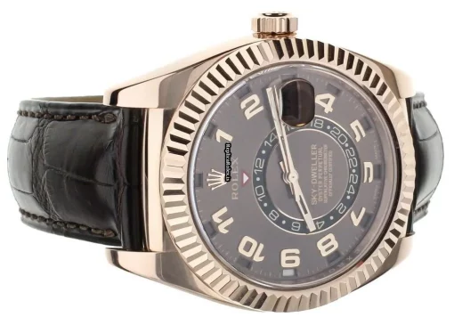 Incredible Clone Rolex Sky-dweller 326135 Automatic Movement 43mm Rose Gold Case Mens/unisex Watch - Image 2