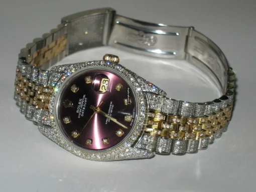 Exquisite Replica Rolex Datejust Self Winding Automatic 36mm Gold/steel Case Mens/unisex Watch - Image 3