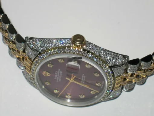 Exquisite Replica Rolex Datejust Self Winding Automatic 36mm Gold/steel Case Mens/unisex Watch - Image 4