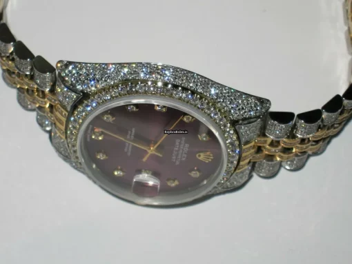 Exquisite Replica Rolex Datejust Self Winding Automatic 36mm Gold/steel Case Mens/unisex Watch - Image 5