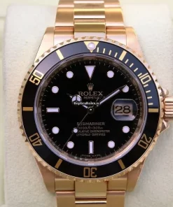 1:1 Clone Rolex Submariner Date 16618 Caliber 3135 Automatic Movement 40mm Yellow Gold Case Mens/unisex Watch