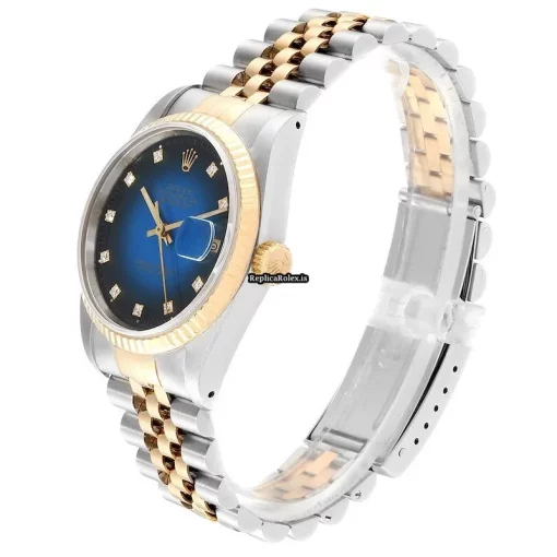 Perfect Replica Rolex Datejust 16233 Caliber 3135 Automatic Movement 36mm Gold/steel Case Mens/unisex Watch - Image 2