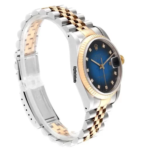 Perfect Replica Rolex Datejust 16233 Caliber 3135 Automatic Movement 36mm Gold/steel Case Mens/unisex Watch - Image 3