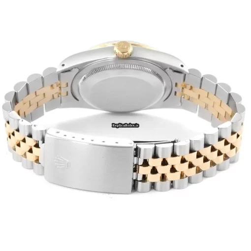 Perfect Replica Rolex Datejust 16233 Caliber 3135 Automatic Movement 36mm Gold/steel Case Mens/unisex Watch - Image 5