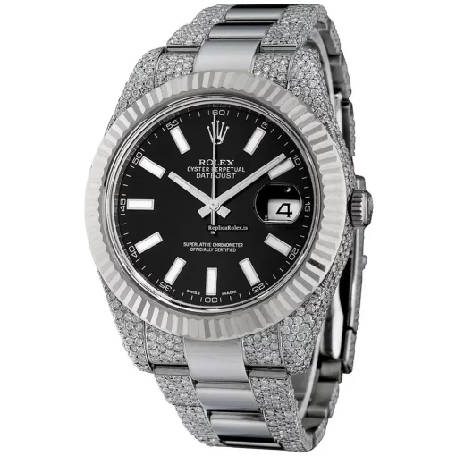 Swiss Fake Rolex Datejust II Caliber 3136 Automatic Movement 41mm Steel Case Mens/unisex Watch