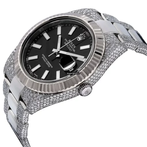 Swiss Fake Rolex Datejust II Caliber 3136 Automatic Movement 41mm Steel Case Mens/unisex Watch - Image 3