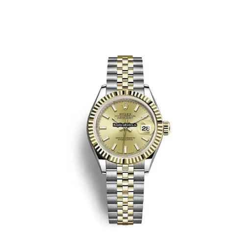 Aaa Fake Rolex Lady-datejust 279173 Caliber 2236 Automatic Movement 28mm Gold/steel Case Womens Watch
