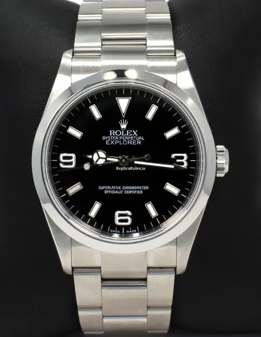 Amazing Replica Rolex Explorer 114270 Automatic Movement 36mm Steel Case Watch