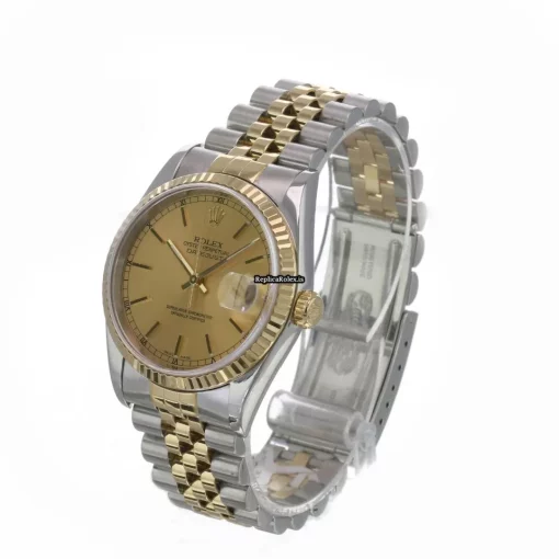 Affordable Replica Rolex Datejust 16233 Caliber 3135 Automatic Movement 36mm Gold/steel Case Mens/unisex Watch - Image 10