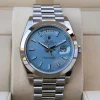 Stylish Replica Rolex Day-date 40 228206 Caliber 3255 Automatic Movement 40mm Platinum Case Mens/unisex Watch