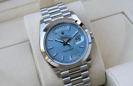 Stylish Replica Rolex Day-date 40 228206 Caliber 3255 Automatic Movement 40mm Platinum Case Mens/unisex Watch - Image 2
