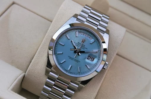 Stylish Replica Rolex Day-date 40 228206 Caliber 3255 Automatic Movement 40mm Platinum Case Mens/unisex Watch - Image 3