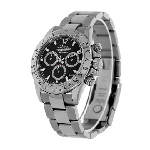 Recommend Knockoff Rolex Daytona 116520 Caliber 4130 Automatic Movement 40mm Steel Case Mens/unisex Watch - Image 2