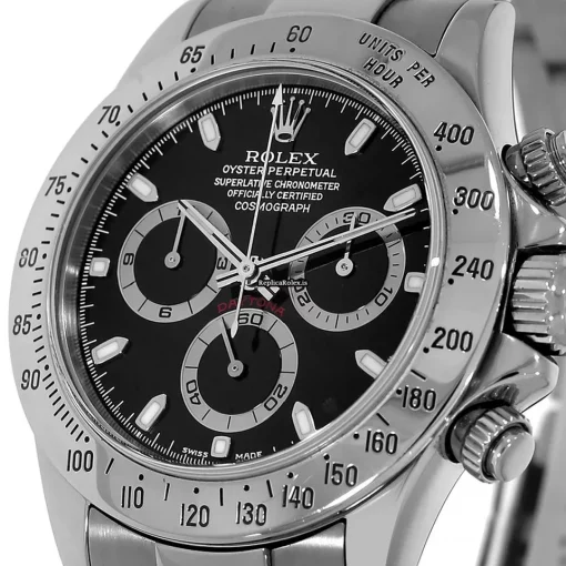 Recommend Knockoff Rolex Daytona 116520 Caliber 4130 Automatic Movement 40mm Steel Case Mens/unisex Watch - Image 3