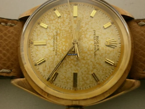 Trustworthy Fake Rolex Oyster Perpetual 34 6565 Automatic Movement Watch - Image 7