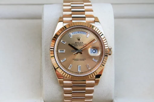 Amazing Copies Rolex Day-date 40 228238 Caliber 3255 Automatic Movement 40mm Yellow Gold Case Mens/unisex Watch