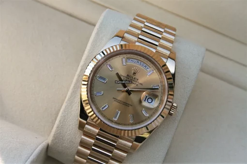 Amazing Copies Rolex Day-date 40 228238 Caliber 3255 Automatic Movement 40mm Yellow Gold Case Mens/unisex Watch - Image 7