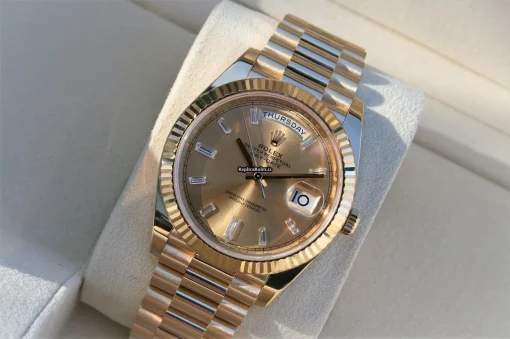 Amazing Copies Rolex Day-date 40 228238 Caliber 3255 Automatic Movement 40mm Yellow Gold Case Mens/unisex Watch - Image 8